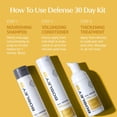 thumbnail image 4 of BosleyMD 3-Step Hair Thickening Kit with Color Safe DHT-Inhibiting Hair Shampoo, 3-Piece, 4 of 7