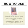 thumbnail image 4 of 12 Color Glitter Gel Pens – Metal Flash Coloring Pen Set for Adults, Smooth Drawing & Journaling Pens, Halloween Gifts & Stationery Supplies, 4 of 7