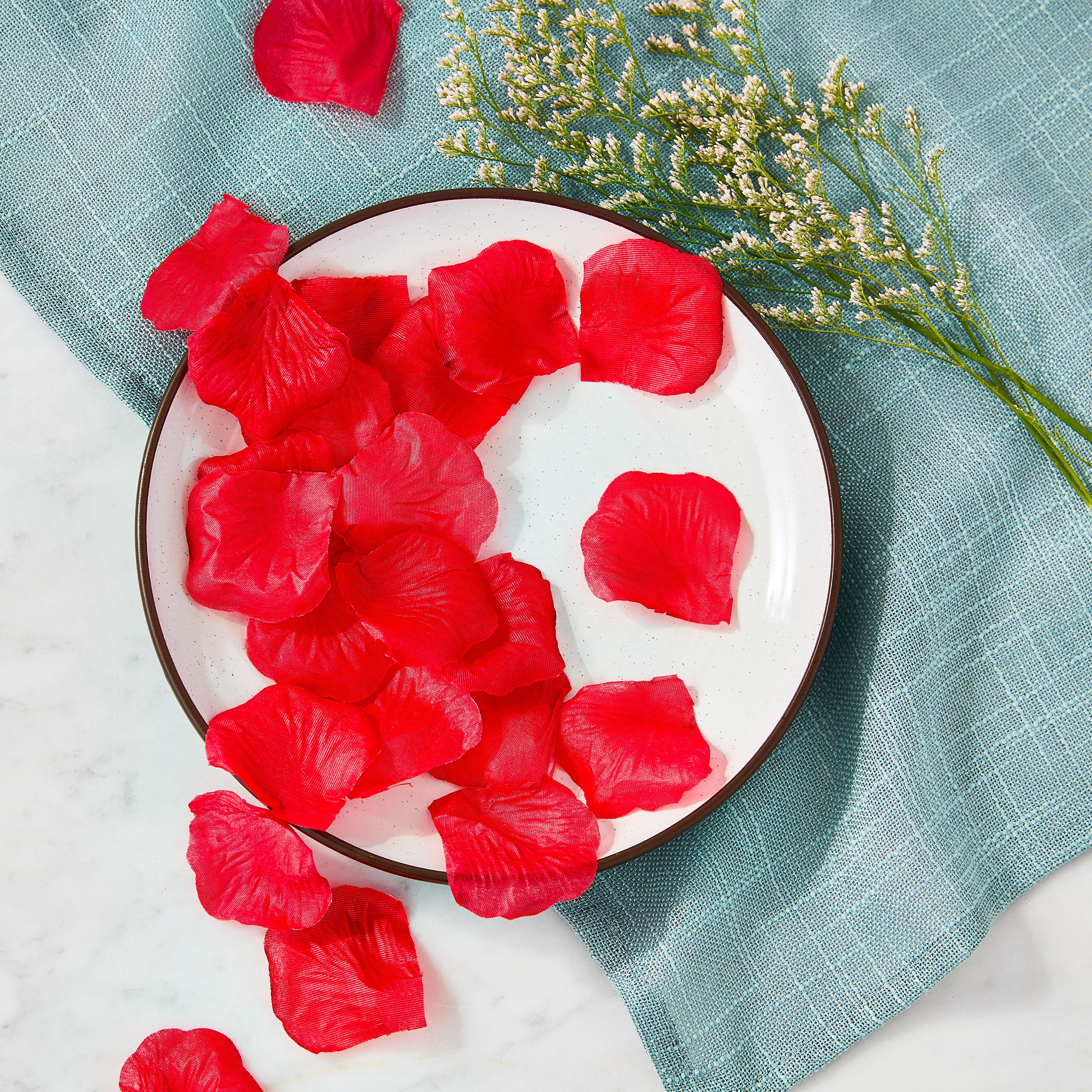 Red Artificial Rose Petals, 300 Pieces, by Way To Celebrate
