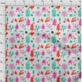 thumbnail image 4 of oneOone Cotton Poplin Red Fabric Kids Sewing Craft Projects Fabric Prints By Yard 42 Inch Wide, 4 of 4