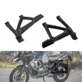 thumbnail image 3 of Motorcycle Rear Passenger Footpegs Foot Rest Bracket for Black, 3 of 5