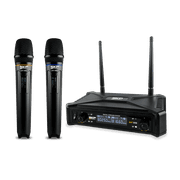 SKP PRO AUDIO UHF-300D Digital Wireless Vocal - Dual Handheld Microphone System