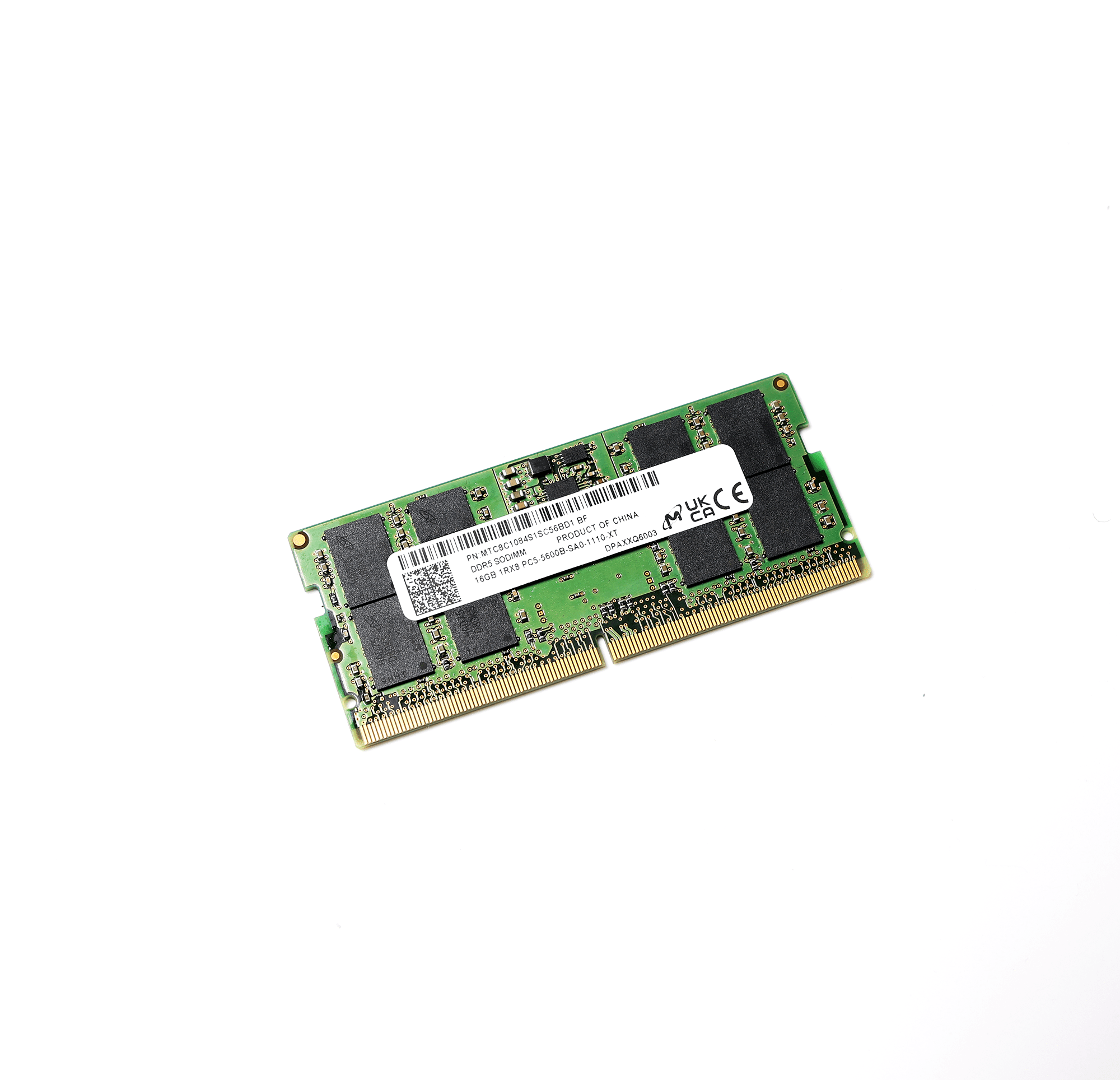 Micron MTC20C2085S1EC56BD1R DDR5 32GB ① Crucial 32 GB (1x 32GB) DDR5 SDRAM Desktop Memory Model