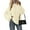 Beige, variant on Women's Oversized Fall Sweaters Casual Long Sleeve Crewneck Chunky Cable Knit Pullover Tops Winter Clothes