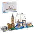 thumbnail image 5 of Klmei Building Micro Mini bloques arquitectura Skylines colección Set para adultos Puente de Londres Mini ladrillos para niños (3430 piezas), 5 of 5