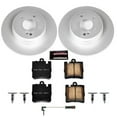 thumbnail image 2 of PowerStop Rear Geomet Coated Brake Rotor and Pad Kit Fits: MERCEDES-BENZ Select Models CRK6697, 2 of 5