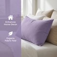 thumbnail image 4 of Unique Bargains Cotton Envelope Closure Pillowcase 2 Pack Wrinkle Resistant Bedding Purple, 4 of 5
