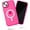 Hot Pink, variant on SteepLab iPhone 15 Case (2023, 6.1") - Full Body 360° Impact Absorbing Protective Cover with Raised Bezel, MagSafe Compatibility, and Drop Protection - (Polished Turquoise Blue)