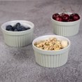 thumbnail image 5 of 8Oz Porcelain Bowls, 8 Pcs Ceramic Dipping Sauce Bowls, Porcelain Ramekins Bowl, 5 of 7