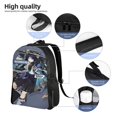 thumbnail image 5 of School Bag Genshin Impact Backpack Elementary Middle School Bookbag Large Capacity Shoulder Bags, 5 of 5