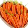 thumbnail image 4 of 10pcs Realistic Artificial Simulation Of Carrot Fake Vegetable Props Easter Artificial Carrots Artificial Vegetable Carrots Home Decor, 4 of 5
