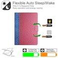 thumbnail image 3 of Allytech Case for All-New Kindle Paperwhite 6.8" (11th Gen 2021 Released), Smart Auto Wake Sleep Wallet Book Stand Shockproof Case for Kindle Paperwhite 2021 Signature Edition E-Reader, Rose, 3 of 7