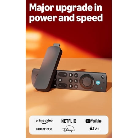 Stick 4K Max (newest model), streaming device, with AI-powered Fire TV Search, supports Wi-Fi 6E, free & live TV without cable or satellite, find shows faster with Alexa+
