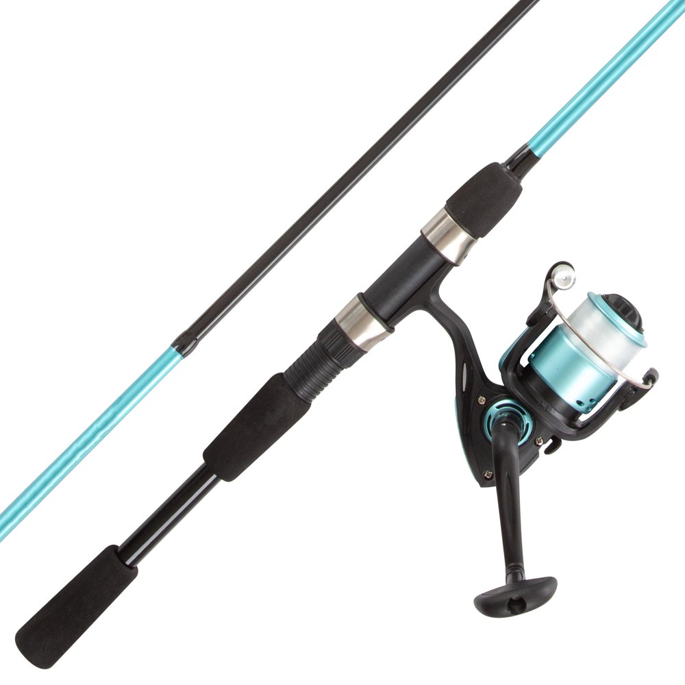 open reel fishing pole
