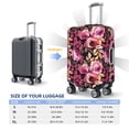 thumbnail image 6 of Xecao Rose Flowers print Elastic Luggage Cover, with double-sided print , is perfect for travel, business, and daily use, 6 of 9