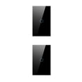 thumbnail image 2 of relayinert US Smart Home WiFi Tuya Touch Switch Sensor Tempered Glass Panel Switches On/Off Intelligent Controller Improvement US Plug 2Set, 2 of 6