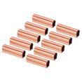 thumbnail image 1 of Unique Bargains Temperature Senor Probe Fixing Sleeve, Copper Tube for Copper Head, 10 Pack, 1 of 4