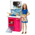 thumbnail image 1 of Barbie Kitchen And Doll Set, 1 of 7