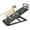 Black, variant on Lilypelle Foldable Pet Ramp Bed for Dogs Cats with Non-slip Rubber,Height Adjustable 15.7"-27.5", 55.1"Lx17.7"W,Yellow