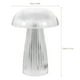 thumbnail image 3 of Lámpara de noche Lámpara estética Lámpara de mesita de noche con forma de seta transparente Suministro de lámpara decorativa, 3 of 4