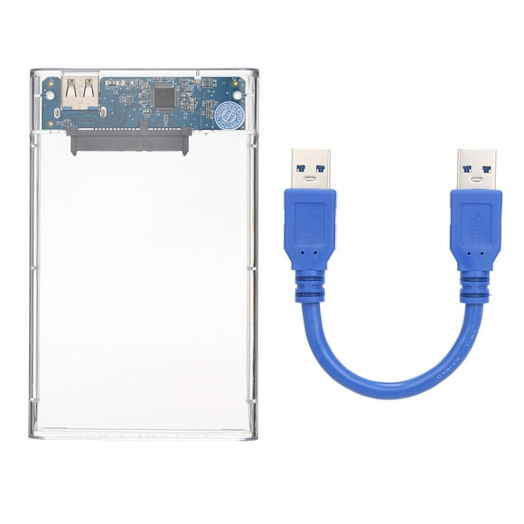 Mistaha USB 3.0 HDD Case Box Hard Drive Enclosure Compatible with 2.5-inch SATA HDD Enclosure
