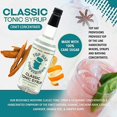 thumbnail image 4 of Top Hat Classic Tonic Syrup 5x Premium Quinine Wellness Tonic Water Concentrate - 32oz Liquid Plastic Bottle, 4 of 5