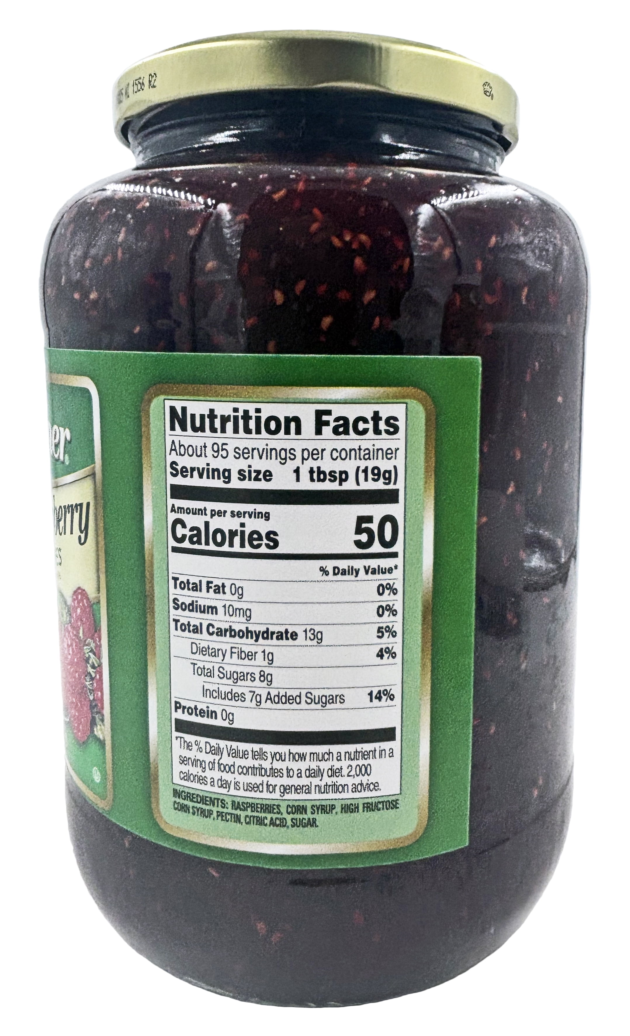 Polaner Red Raspberry Preserves | Kosher | 64 oz.