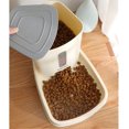 thumbnail image 4 of Comedero automático para gatos, comedero para perros, bebedero para cachorros, amarillo, 4 of 5