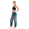 thumbnail image 4 of Jdlsppl Women's Yoga Pants Track Yoga Pants High Waisted Boho Lounge Long Soft Palazzo Elastic Waist Casual Pants Style3 Small-X-Large, 4 of 4