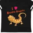 thumbnail image 4 of Inktastic I Love Bearded Dragons Boys or Girls Toddler T-Shirt, 4 of 5
