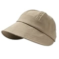 thumbnail image 2 of Sun Hat,Wide Brim Foldable Breathable Bucket Visor Cap With Uv Protection for Adult Outdoor Travel Beach Daily Casual Sun Block and All Match Outfit Accessory(Beige), 2 of 9
