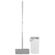 thumbnail image 5 of Mop y cubo con un arrugador de arranque plano y cubo con almohadillas lavables ventana Mop Sistema de limpieza de piso húmedo y seco para pisos Ventana de paredes, 5 of 6