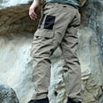 thumbnail image 2 of APEXFWDT Men's Cargo Tactical Pants Ripstop Cargo Pants for Men Lightweight Outdoor Work Hiking Pants CCW Pants, 2 of 3