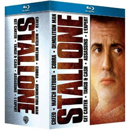 Ultimate Stallone - 7-Disc Box Set ( Grudge Match / The Specialist / Creed / Demolition Man / Cobra / Assassins / Tango & Cash ) [ Blu-Ray, Reg.A/B/C Import - France