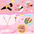 thumbnail image 4 of Set de esmaltes de uñas FUSPWEAO Kids con secador de uñas y estuche de almacenamiento, 4 of 7