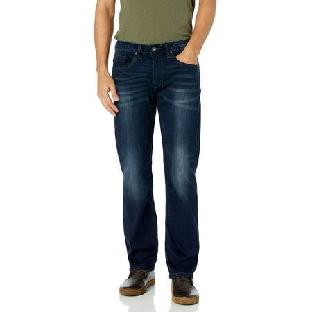 Buffalo David Men's Slim Straight Leg Jeans Blue Size -34/32