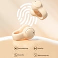 thumbnail image 2 of Auriculares inalámbricos Bluetooth 5.3 con clip para la oreja, de conducción ósea, deportivos, impermeables, para correr, entrenar y andar en bicicleta., 2 of 6