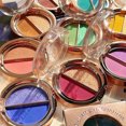 thumbnail image 3 of BEAUTY GLAZED Double Colors Eyeshadow Palette High Pigmented Glitter Matte Eyes Shadow Portable 10, 3 of 9