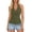 Blackish Green, variant on Women's Halter Top, Solid Color Front Cross V Neck Sleeveless Sexy Backless Summer Going Out Top, Chic and Flattering Design for Parties, Dates, and Evening Events Red XXL