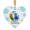 F, variant on geerera Heart Sea Glass Ornament, Friendship Keepsake, Handmade Christmas Pendant for Tree Decor, Friend Gift, Sea Glass Art