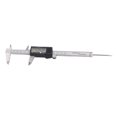 thumbnail image 4 of Calibrador digital Vernier electrónico Herramienta de medición Pantalla LCD de acero inoxidable Pulgada Métrica Alta precisión 0-150 mm, 4 of 14