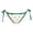 a-4Green1, variant on VNKIDY Womens Ladies Low Rise Side Tie Hot Dog Print Quick Dry Stretch Bikini Bottoms For Summer Beach Pool Wear Swimming Activities Blue XL