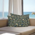 thumbnail image 3 of Boho Green Floral Outdoor Pillow Covers 20x12 Inch Lumbar Pillow Covers Set of 2 Waterproof Decorative Throw Pillow Cases Farmhouse Botanical Vintage Paisley Flower Cushion Covers for Patio Furniture, 3 of 7