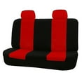 thumbnail image 6 of M optimized 9PCS Car Seat Covers Universal for 5 Seat Car, Seat Covers for Front Row Rear Row, Red, 6 of 8