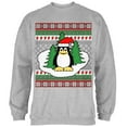 thumbnail image 1 of Penguin on Ice Ugly Christmas Sweater Mens Sweatshirt, 1 of 1