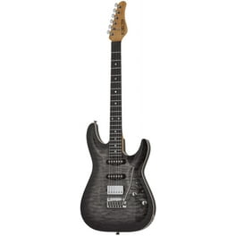 Dean ZX Flame Top Solid-Body Electric Guitar - Charcoal