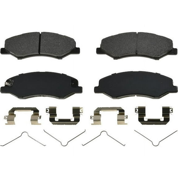 Front Brake Pad Set - Compatible with 2018 - 2022 Honda Odyssey 2019 2020 2021