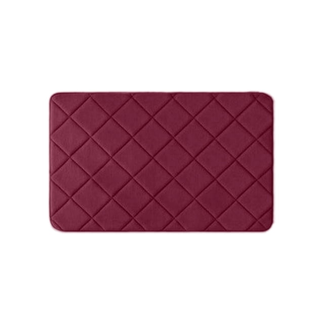 Bathroom Rug Absorbent Mat, Non-Slip Floor Mat, Soft Microfiber Carpet for Living Room, Bedroom, Kitchen, Laundry Room