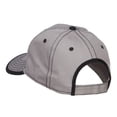 thumbnail image 3 of Silver American Flag Patched Superior Cotton Cap - Grey Black OSFM, 3 of 5