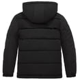 thumbnail image 2 of Wantdo Boy's Winter Coat Padded Puffer Jacket Windproof Winter Jacket Pure Black 18/20, 2 of 8